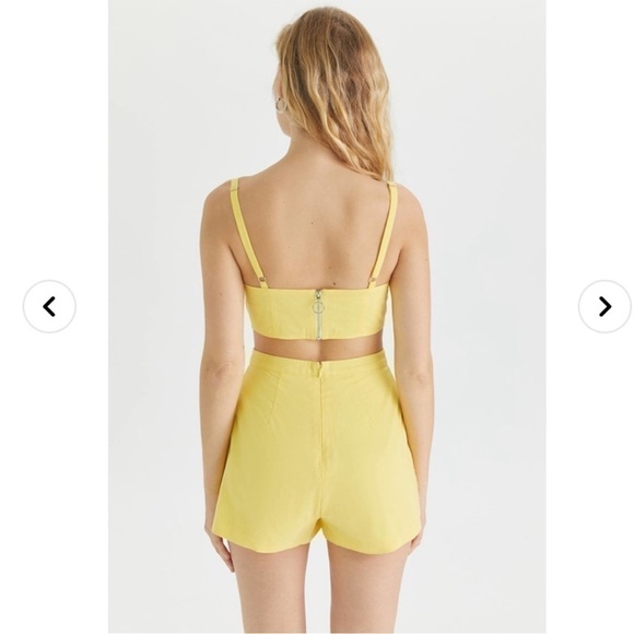 Urban outfitters yellow romper - Picture 3 of 10